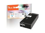Peach HP 991 XBK Druckerpatrone XL bk ersetzt HP No. 991X BK, M0K02AE für z.B. HP PageWide Color 755 dn, HP PageWide Color MFP 774 dn (wiederaufbereitet)