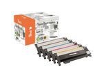 Peach S406 5 Toner (2*bk, c/m/y) ersetzt Samsung CLT-P406C/ELS, SU375A für z.B. Samsung CLP -360, Samsung CLP -360 N, Samsung CLP -360 ND (wiederaufbereitet)