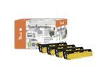 Peach HP 128 A 4 Toner (bk, c/m/y) ersetzt HP No. 128A, CE320A, CE321A, CE322A, CE323A für z.B. HP LaserJet CP 1500, HP LaserJet CP 1525 (wiederaufbereitet)