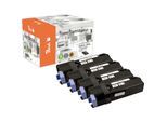 Peach E2900 4 Toner (bk, c/m/y) ersetzt Epson S050627-30, C13S050627-30 für z.B. Epson Aculaser C 2900 DN, Epson Aculaser C 2900 N (wiederaufbereitet)