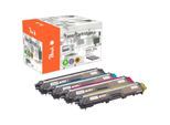 Peach B242 4 Toner (bk, c/m/y) ersetzt Brother TN-242 für z.B. Brother DCP -9022 CDW, Brother HL -3142 CW, Brother HL -3152 CDW (wiederaufbereitet)