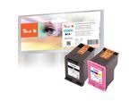 Peach HP 300 XL 2 Druckköpfe XL (bk, col) ersetzt HP No. 300XL, CC641EE, CC644EE für z.B. HP DeskJet D 1600, HP DeskJet D 1658, HP DeskJet D 1660 (wiederaufbereitet)