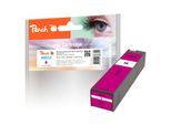 Peach HP 991 XM Druckerpatrone XL ma ersetzt HP No. 991X M, M0J94AE für z.B. HP PageWide Color 755 dn, HP PageWide Color MFP 774 dn (wiederaufbereitet)