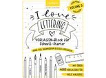 Buch "I love Lettering – Vorlagen"