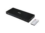 SpeaKa Professional 4x2 Port HDMI-Switch mit Audio-Ports 3840 x 2160 Megapixel Schwarz