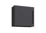 VCM Holzregal hängend platzsparendes Regal Maße: H. 50 x B. 50 x T. 30 cm Elegantes Regal hängend Aufbewahrungsregal Bücherregal Wandboard - Arila M