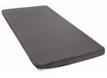 my home Spannbettlaken »Litschi«, (1 St.), für Topper auf Boxspringbetten geeignet, 100% Baumwolle, Topper Spannbettlaken aus Jersey mit Gummizug, Made in Green zertifiziert