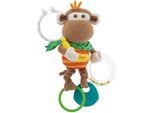 Chicco Baby Senses Monkey bijtring met rammelaar 1 st