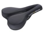 Velo Fahrradsattel Basic Deep Channel, schwarz