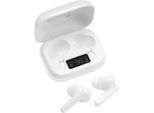 Hanseatic HWE-23 wireless In-Ear-Kopfhörer (LED Ladestandsanzeige, Bluetooth), weiß