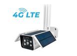 LUVISION 4G/ LTE Solar IP Kamera Cloud Überwachungskamera für SIM Karte mit Solarzelle Solarpanel Solarkamera 6W