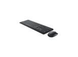 Dell Wireless Keyboard and Mouse KM3322W - Tastatur & Maus Set - Universal - Schwarz