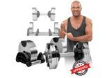 Miweba Sports Kurzhantel verstellbares Fitness Hantel Set VH100 inkl. Gestell