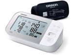 Omron Oberarm-Blutdruckmessgerät X7 Smart, silberfarben|weiß