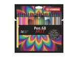 STABILO Faserstift »Pen68 Arty, 24 S«