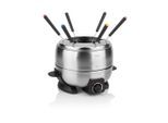 PRINCESS Elektro-Fondue "Princess", silber (silberfarben, schwarz), Fondues, Elektro-Fondue