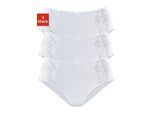 petite fleur Hüftslip, (Packung, 3 St.), mit floraler Spitze seitlich