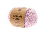 Essentials Organic Cotton aran Rico Design, Blütenrosa, aus Baumwolle