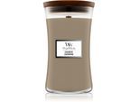 Woodwick Cashmere geurkaars met een houten lont 609.5 g