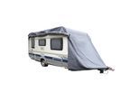 GreenYard Abdeckplane für Wohnwagen oder Wohnmobile Größe S 460 x 250 x 220 cm