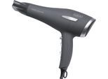 ProfiCare Haartrockner PC-HT 3045, 2200 W, Inkl. 2 Ersatzfiltern, grau|silberfarben