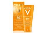 Vichy Ideal Soleil Sonnen-Fluid LSF 50 normale bis Mischhaut, Sonnencreme für das Gesicht 50 ml