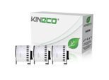 3x Etiketten kompatibel zu Brother DK-22205, 62mm x 30.48m