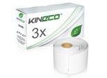 3 Etiketten für Dymo 99019 S0722480 190x59mm