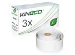 3x Etiketten kompatibel zu Dymo S0929100, 51mm x 89mm