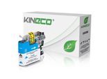 Tintenpatrone kompatibel zu Brother LC-121C LC-123C XL Cyan