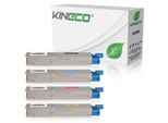 4 Toner kompatibel zu OKI C3300 C3450 XL
