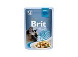 Brit Premium Gravy w/ Chicken Fillets for Adult Cats 85g