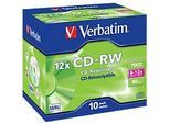 Verbatim CD-RW 12x 700 MB 10 Stück