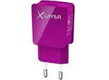 XLAYER 214115 USB-Netzteil Violett