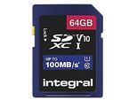 Integral SDXC Flash-Speicherkarte V10 64 GB