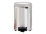 Brabantia Edelstahl Treteimer 3 L 16,8 (B) x 23,5 (T) x 26,4 (H) cm Silber