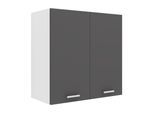 VCM Küchenschrank hängend Maße ca. H. 60 x B. 60 x T. 31 cm Hängeschrank mit zwei Fächern Küchenmöbel – Esilo