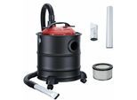 2in1 Aschesauger 20 l 1200 w Kaminsauger Staubsauger inkl. hepa Filter - Schwarz - Arebos