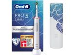 Oral-B Elektrische Zahnbürste PRO 3 3500, Aufsteckbürsten: 1 St., 3 Putzmodi, weiß