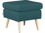 Guido Maria Kretschmer Home&Living Hocker »Salla«, Bezug auch in Luxus-Microfaser in Teddyfelloptik
