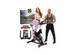 Miweba Sports Profi Indoor Cycle MS500, 25 kg Schwungrad, für zuhause geeignet (Schwarz)