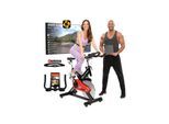 Miweba Sports Profi Indoor Cycle MS400, 22 kg Schwungrad, für zuhause geeignet (Schwarz)