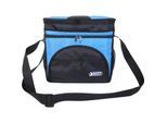 Best Sporting Kühltasche Isoliertasche 10 L - 30x17x20cm, blau-schwarz
