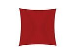 Sonnensegel WINDHAGER "Sonnensegel Dreieck 5m, rot", rot, Sonnensegel, B/T: 500cm x 500cm, Polyester, Sonnensegel, B:500cm T:500cm