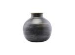 House Doctor Vase Etnik bauchig, ∅30 x H30 cm, blau