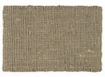 IB Laursen Türmatte aus Jute mit Gummi auf der Rückseite, 90 x 60 cm, beige