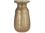 IB Laursen Hyazinthenvase pebbled Glas, Höhe 13.2, Ø 7 cm, honey
