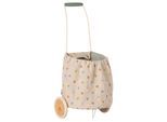 Maileg Trolley multi dots, 28 x 20 x 56 cm, blau