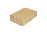 ratioform terra Klappbox, 1-wellig, braun, Innenmaße 235 x 235 x 50 mm, VE 25 Stk, ab 10 VE