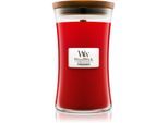Woodwick Pomegranate geurkaars met een houten lont 609,5 g